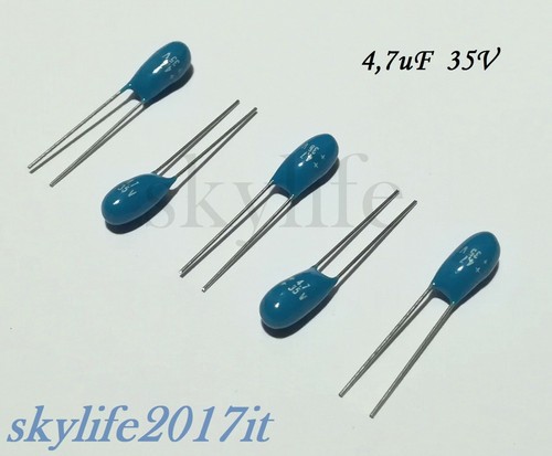 Condensatore al tantalio - 5, pz
