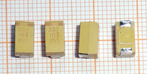 Condensatore tantalio smt smd - condensatore,