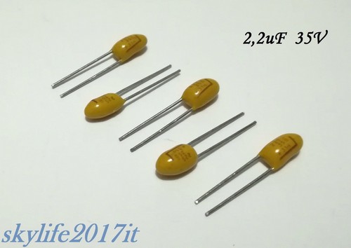 Condensatore al tantalio - pz,