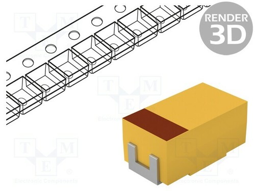 Condensatore tantal 220uf smd - tantal,