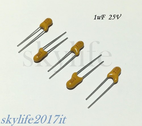 Condensatore al tantalio - 5, pz