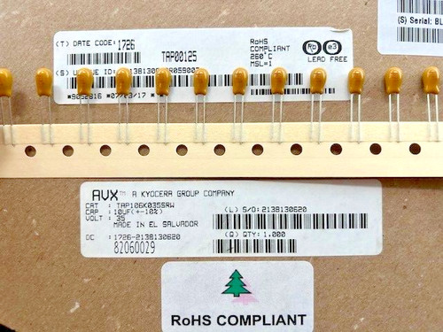 100 pezzi condensatori - pezzi,